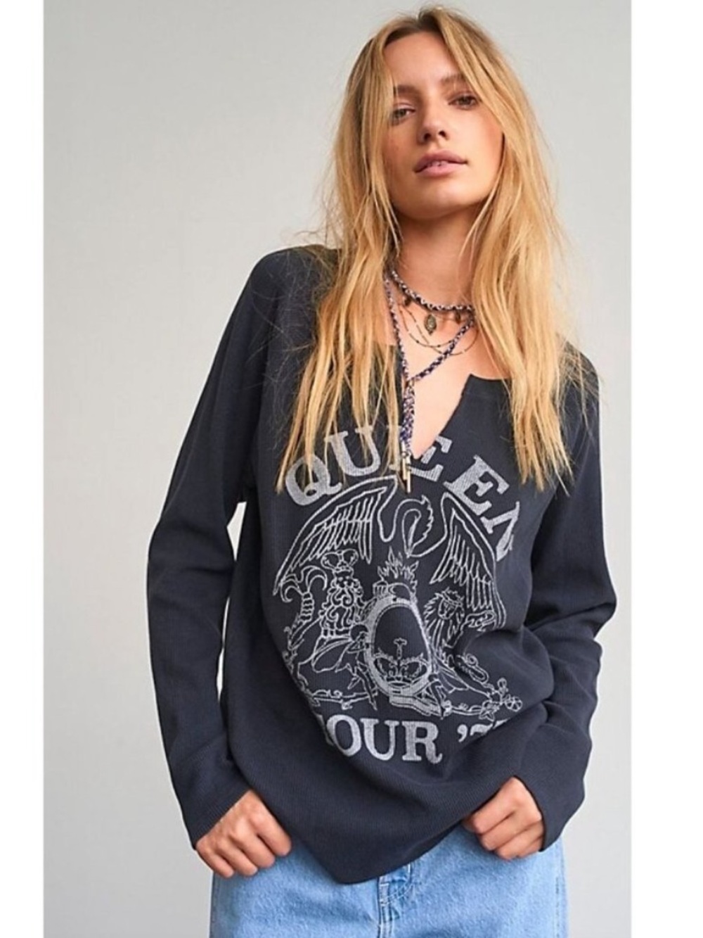 Free People Daydreamer Queen Thermal (size M)